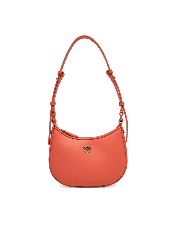 PINKO Kabelka Half Moon Baby PE 25 PLTT 103538 A0F1 Koralová