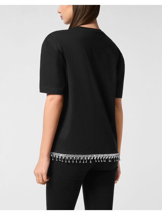 PHILIPP PLEIN PHILIPP PLEIN T-Shirt 27389 Czarny Regular Fit