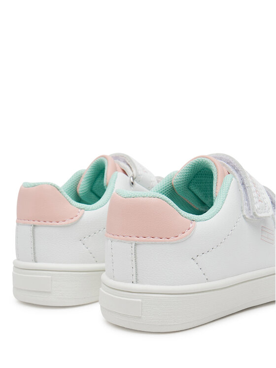 Tommy Hilfiger Tommy Hilfiger Laisvalaikio batai Low Cut Velcro Sneaker T1A9-33727-1355 M Balta