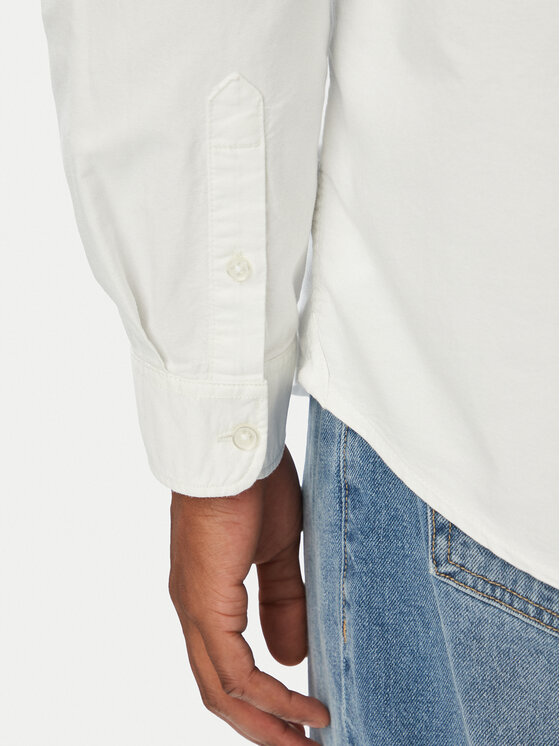 Tommy Jeans Tommy Jeans Πουκάμισο Oxford DM0DM23711 Λευκό Regular Fit