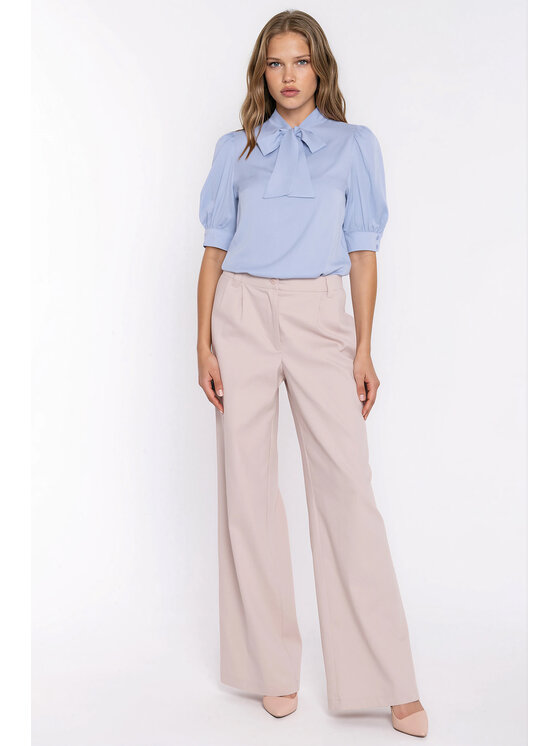 NIFE NIFE Halenka B233 Modrá Regular Fit