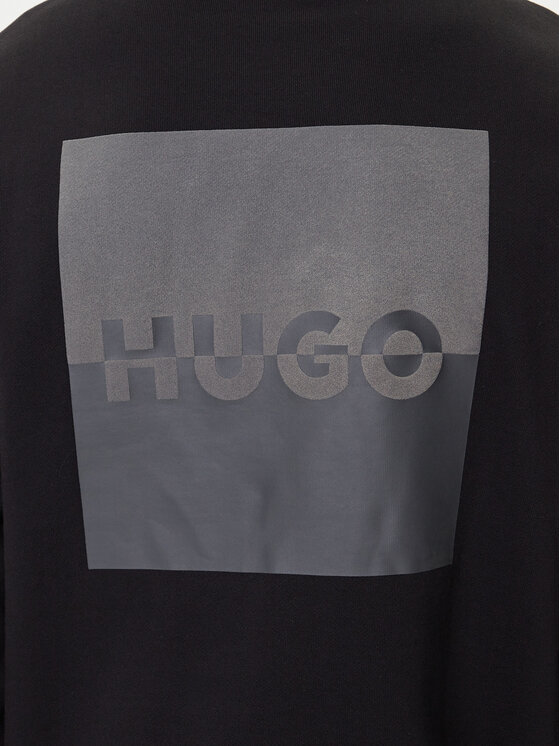 HUGO HUGO Bluza Dusplited 50542847 Czarny Relaxed Fit