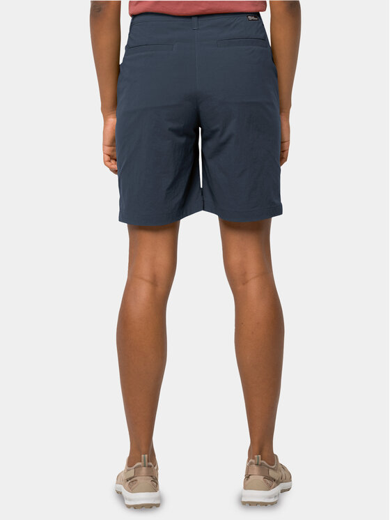 Jack Wolfskin Jack Wolfskin Sportske kratke hlače Desert 1505312 Tamnoplava Relaxed Fit