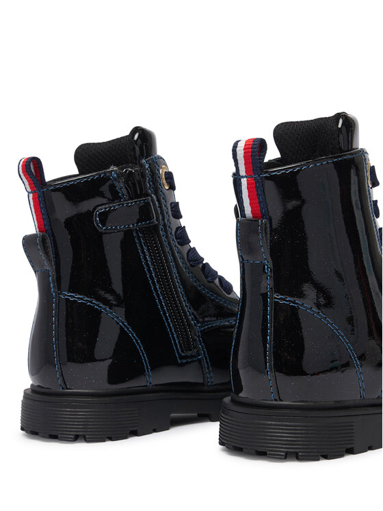 Tommy Hilfiger Tommy Hilfiger Зимни обувки T1A5-35153-1237 M Тъмносин