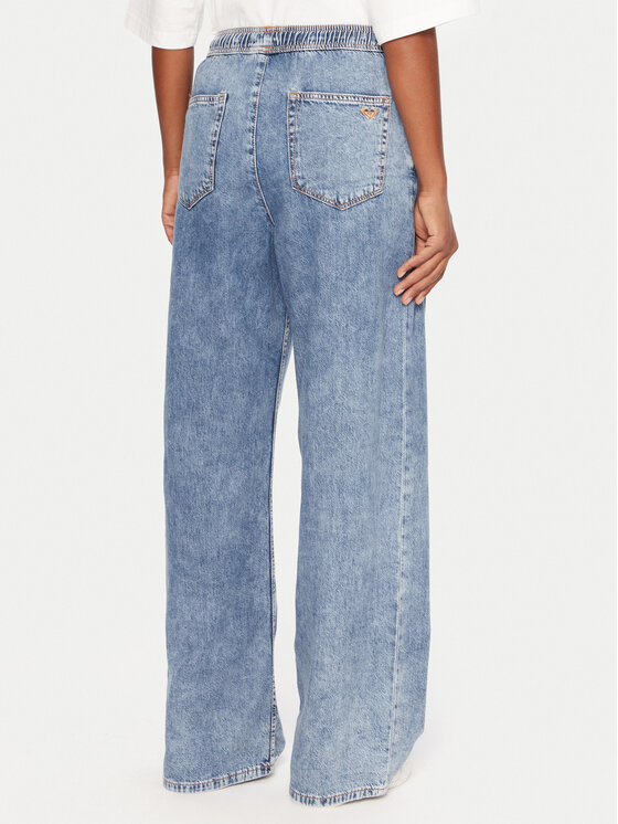 Roxy Roxy Jeansy Stunning ERJDP03313 Modrá Relaxed Fit