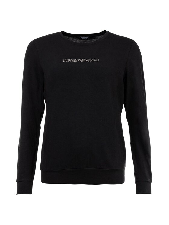 Emporio Armani Emporio Armani Piżama 26282 Czarny Comfort Fit