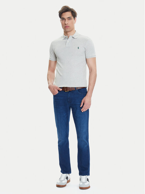 Polo Ralph Lauren Polo Ralph Lauren Polo 710536856463 Szary Slim Fit