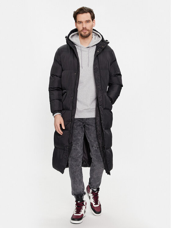 Brave Soul Brave Soul Зимно яке MJK-MARVELLONG Черен Regular Fit