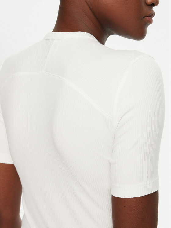 Calvin Klein Calvin Klein T-Shirt K20K208052 Biały Slim Fit