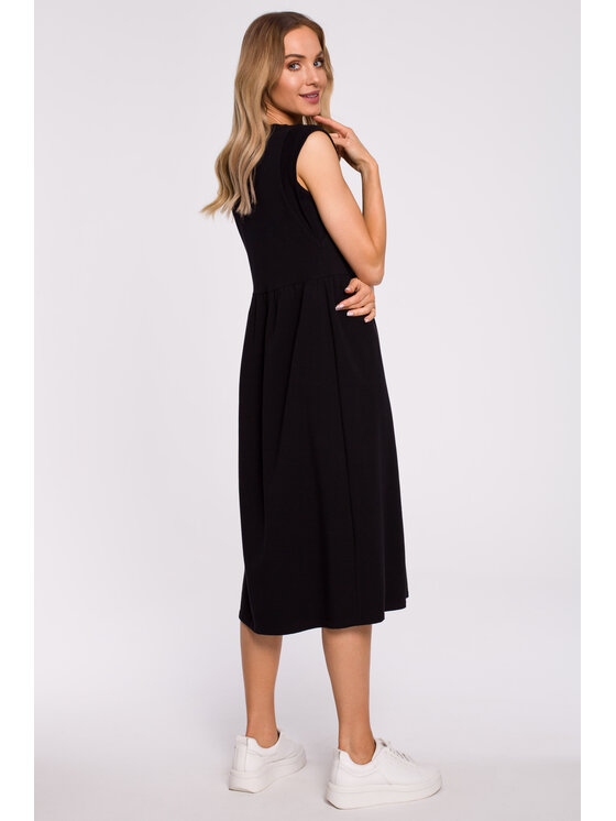 Made of Emotion Made of Emotion Vestito estivo M581 Nero Custom Fit