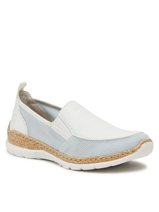 Rieker Rieker Halbschuhe N4275-10 Weiß