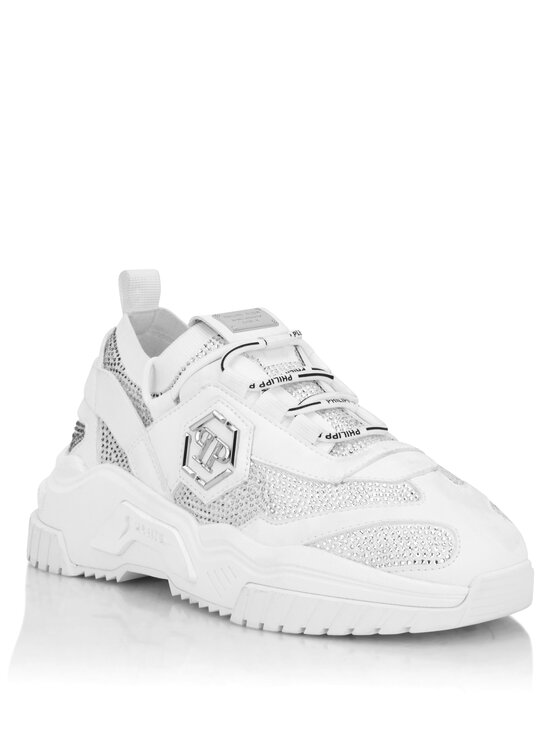 PHILIPP PLEIN PHILIPP PLEIN Sneakersy 30586 Bílá