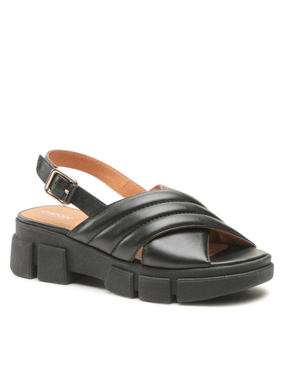 Geox Geox Sandali D Lisbona D35PSA00085C9999 Nero