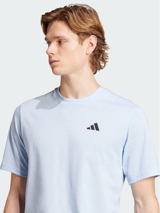 adidas adidas Koszulka techniczna 105405 Niebieski jasny Regular Fit