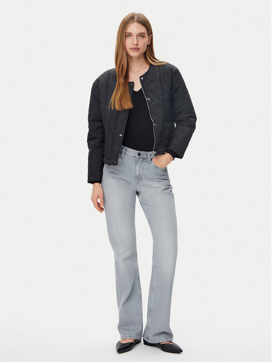 Morgan Morgan Μπουφάν μεταβατικό 251-GBOWIE Μαύρο Regular Fit