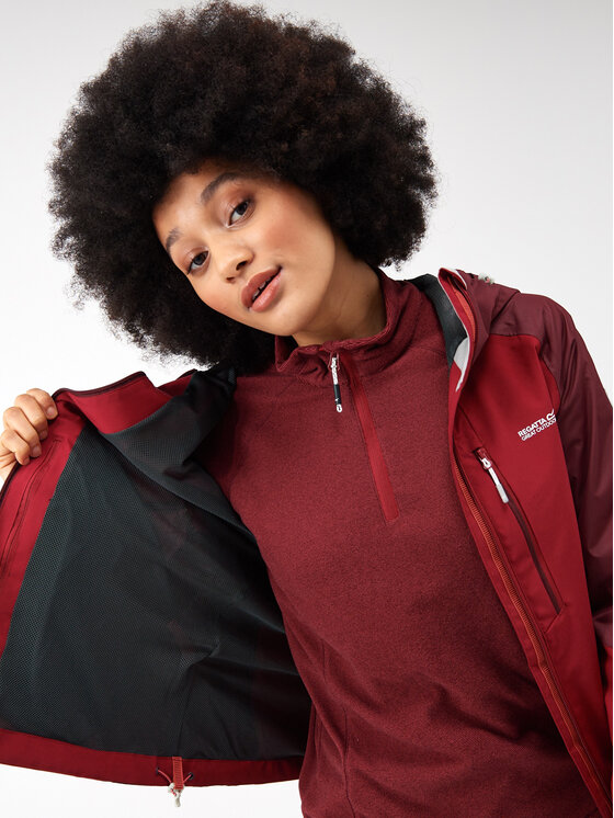 Regatta Regatta Softshell kabát Highton Str Jk IV RWW404 Piros Regular Fit