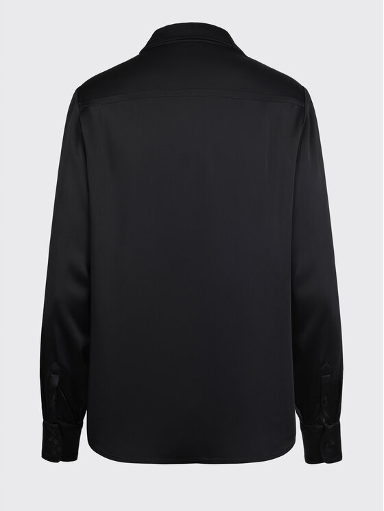 MARI PRETI MARI PRETI Camicia Whisper Nero Regular Fit