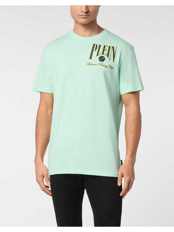 PHILIPP PLEIN PHILIPP PLEIN T-Shirt 24929 Zielony Regular Fit