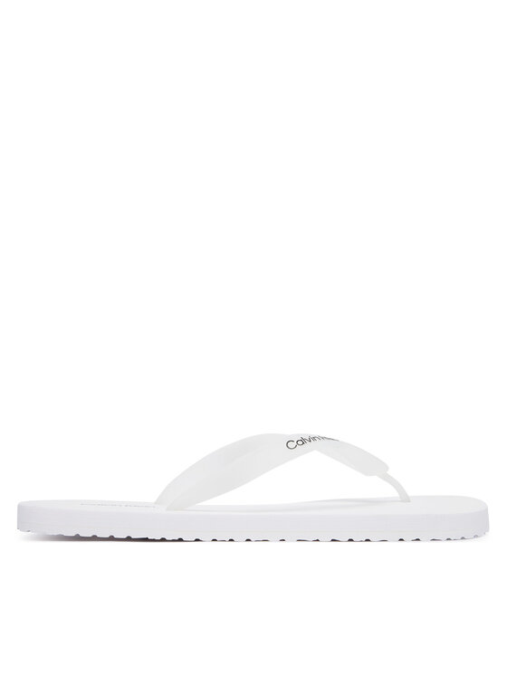 Calvin Klein Calvin Klein Žabky Logo Strap HM0HM02105 Biela