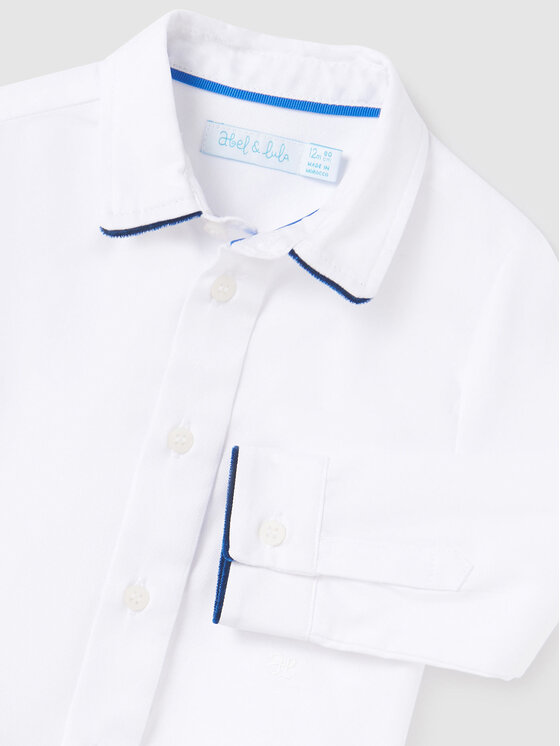 Abel & Lula Abel & Lula Camicia 5.648 Bianco Regular Fit