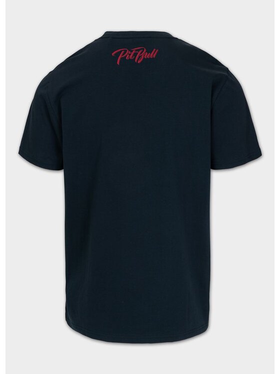 PITBULL PITBULL T-Shirt EL JEFFE Granatowy Regular Fit