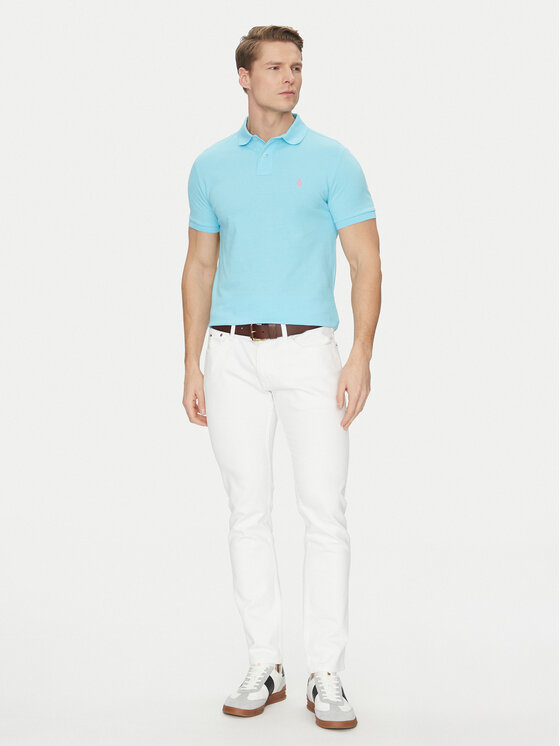 Polo Ralph Lauren Polo Ralph Lauren Polokošeľa Core Replen 710782592 Modrá Custom Slim Fit