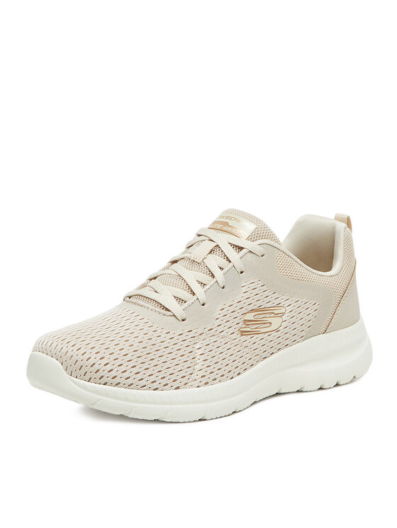Skechers Skechers Αθλητικά BOUNTIFUL 12607 NAT Μπεζ