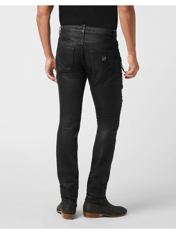 PHILIPP PLEIN PHILIPP PLEIN Jeansy 25903 Czarny Skinny Fit