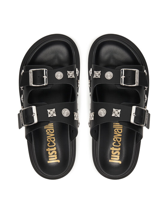 Just Cavalli Just Cavalli Šľapky 80RA3S92 ZPB91 Čierna