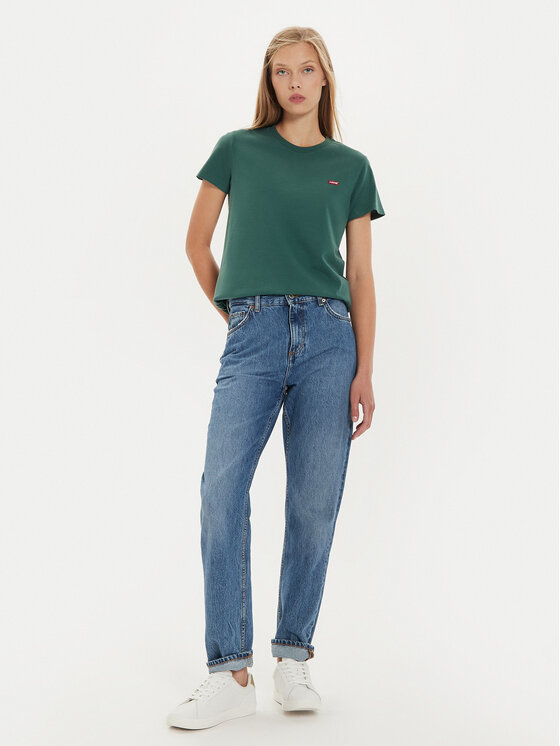 Levi's® Levi's® T-shirt The Perfect 39185-0349 Zelena Standard Fit