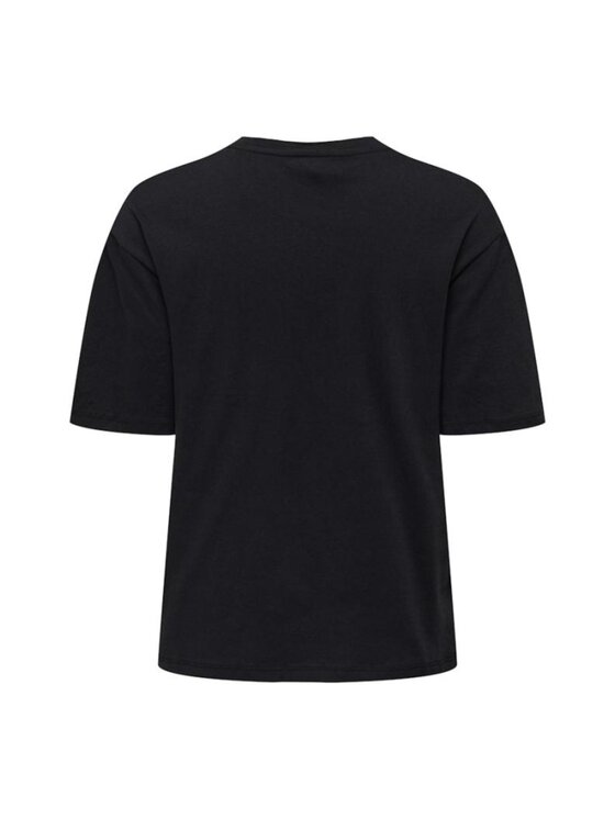 ONLY ONLY T-shirt Maglia onlvita ss tee box jrs Nero Regular Fit