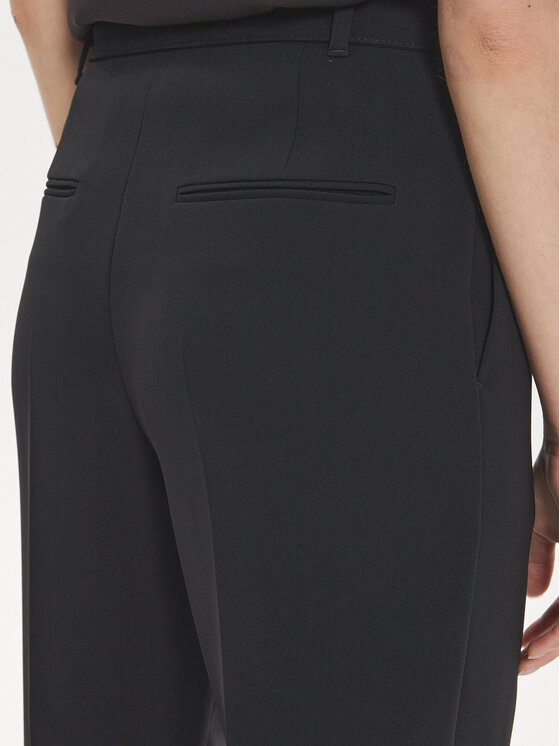 BOSS Boss Kalhoty z materiálu Tapiah 50490037 Černá Regular Fit