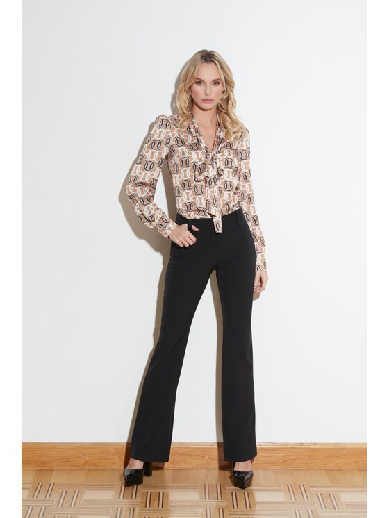Boskata Boskata Koszula Libra Tiramisu Brązowy Slim Fit