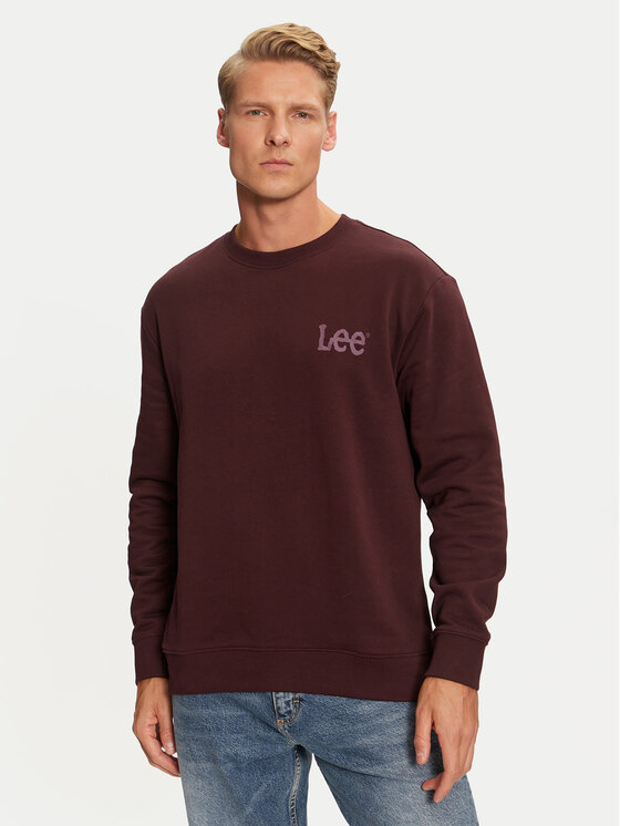Lee Lee Світшот Wobbly 112355744 Рожевий Regular Fit