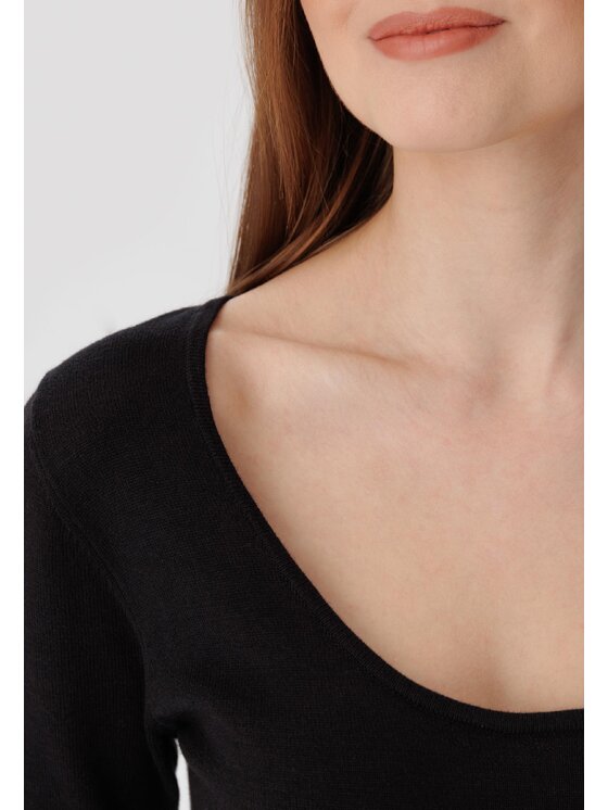 LAURELLA LAURELLA Každodenní šaty LAURELLA 4UL029299 Černá Regular Fit
