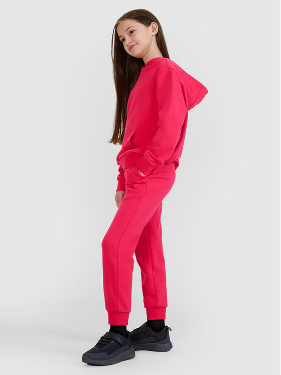 4F 4F Pantaloni da tuta 4FJWSS25TTROF1099-55S Rosa Regular Fit