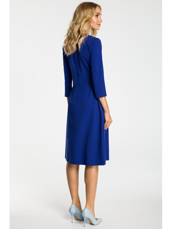 Made of Emotion Made of Emotion Abito da cocktail M335 Blu A-Line Fit