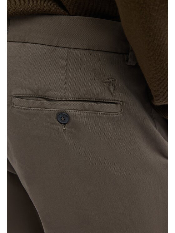 Trussardi Trussardi Pantaloni di tessuto P711M000092N040 Verde Boy Fit