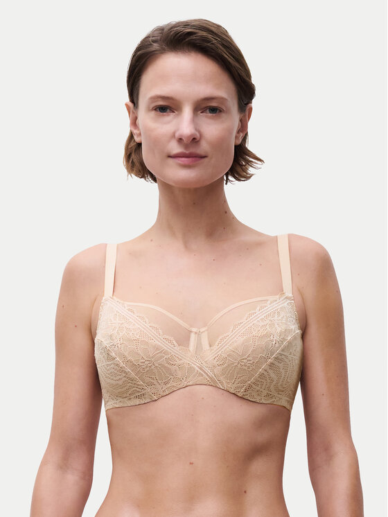 Chantelle Chantelle Сутиен с банели Floral Touch C94210 Бежов