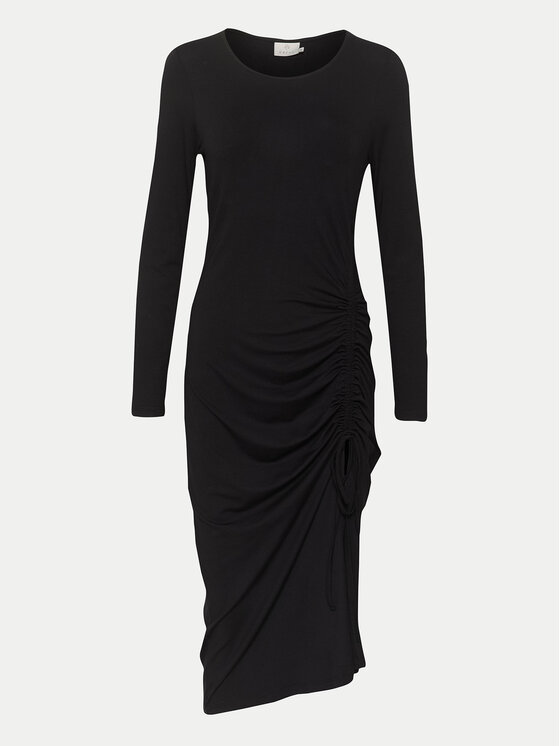 Kaffe Kaffe Hétköznapi ruha Becca 10508889 Fekete Slim Fit