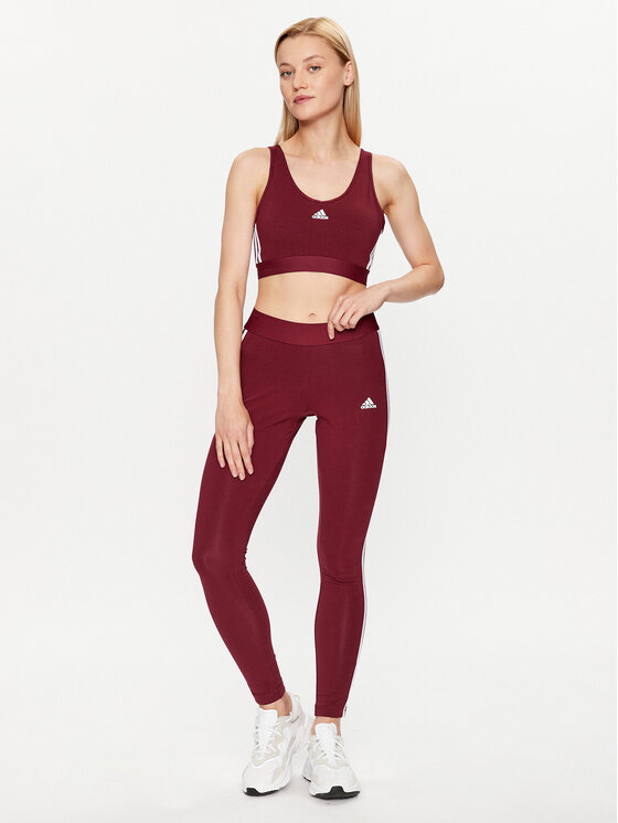 Adidas crop top and leggings set best sale