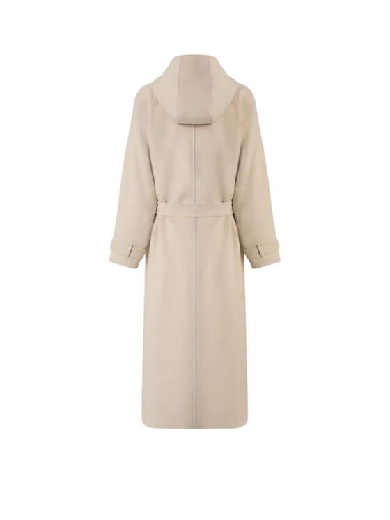 PINKO PINKO Cappotto Cartoccio cappotto panno double Grigio Regular Fit