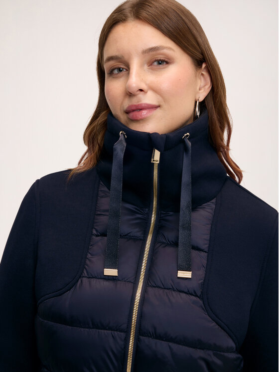 Fiorella Rubino Fiorella Rubino Giubbotto piumino F041T001591N034 Blu Regular Fit
