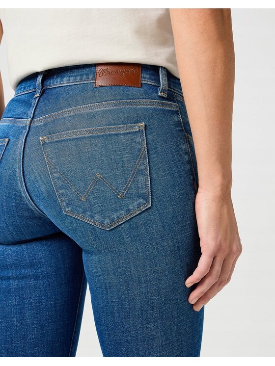 Wrangler Wrangler Jeansy Bootcut 625 Niebieski Bootcut Fit