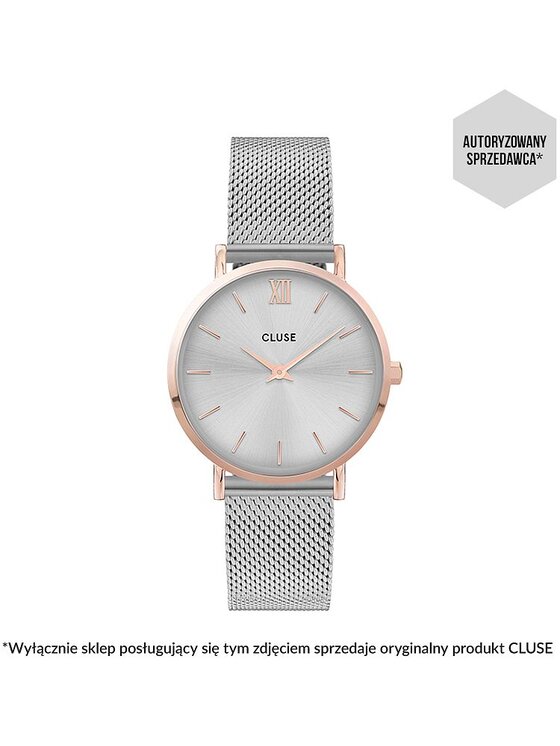 Cluse Cluse Zegarek CW0101203004 Srebrny