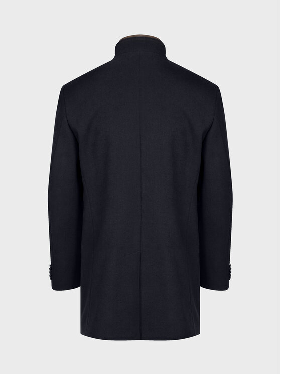 Evenemen Evenemen Płaszcz zimowy VISTA Granatowy Slim Fit