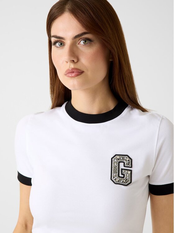 Guess Guess T-shirt 180333 Bianco Classic Fit