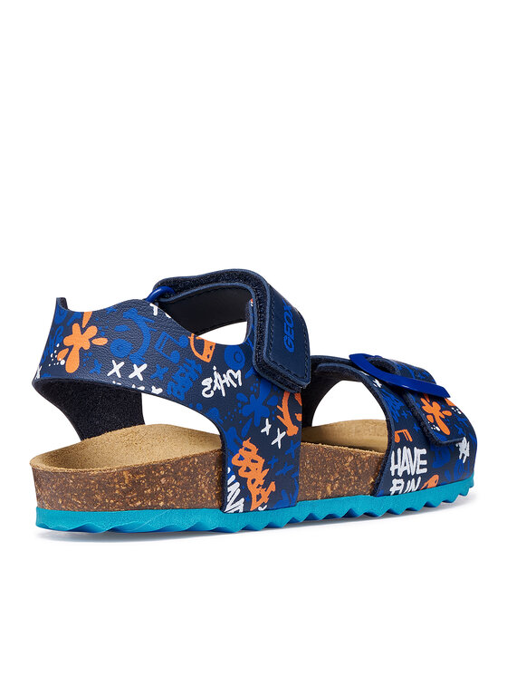 Geox Geox Sandali J Ghita Boy J028LB 06A54 C0693 D Blu scuro