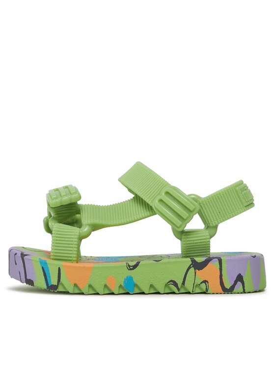 Melissa Melissa Sandały Mini Melissa Playtime Bb 35690 Zielony