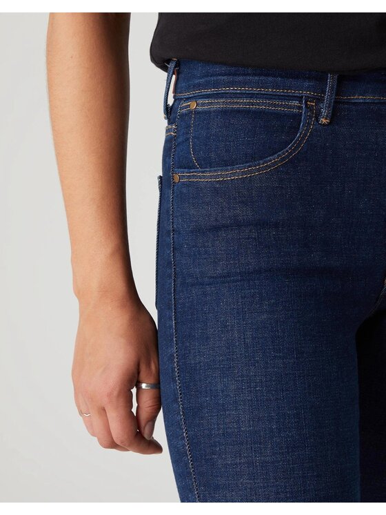 Wrangler Wrangler Jeans HIGH RISE SKINNY Blu Skinny Fit
